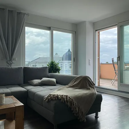 Seeadler Penthouse Romantische Ferienwohnung Mit Ostseeblick *