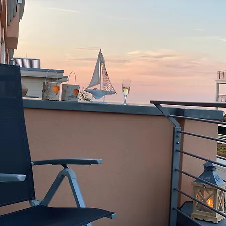 Seeadler Penthouse Romantische Ferienwohnung Mit Ostseeblick