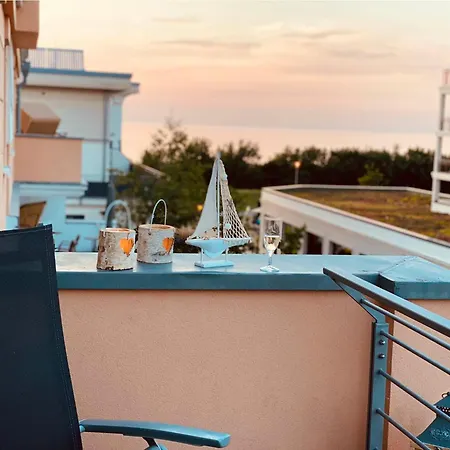 Seeadler Penthouse Romantische Ferienwohnung Mit Ostseeblick